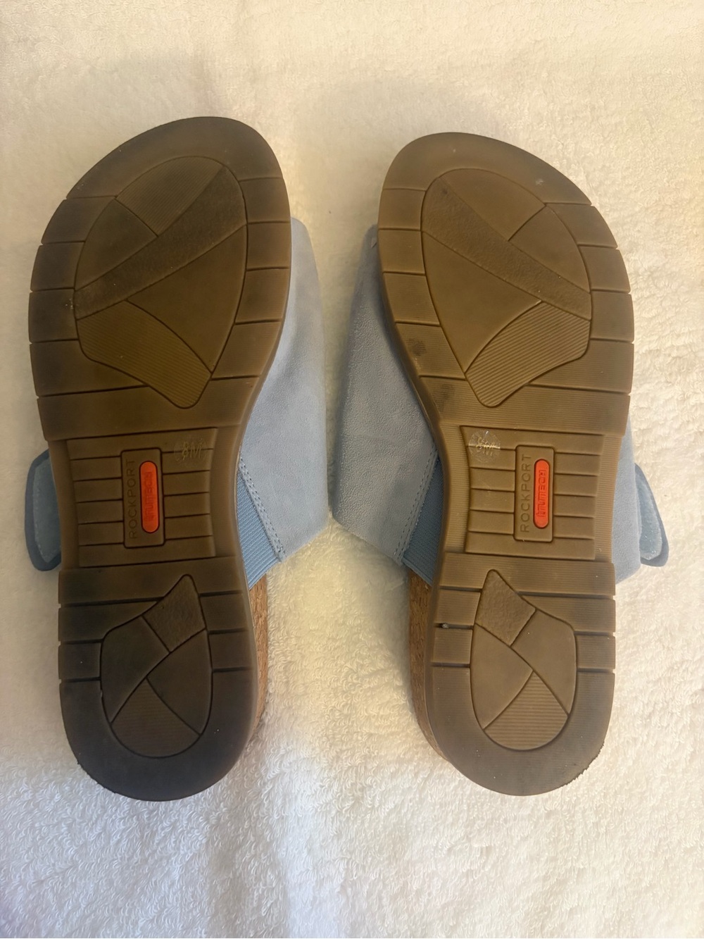 Rockport Zova Slip-On Sandals Women’s Size 8M Leather New in Box - Picture 9 of 11